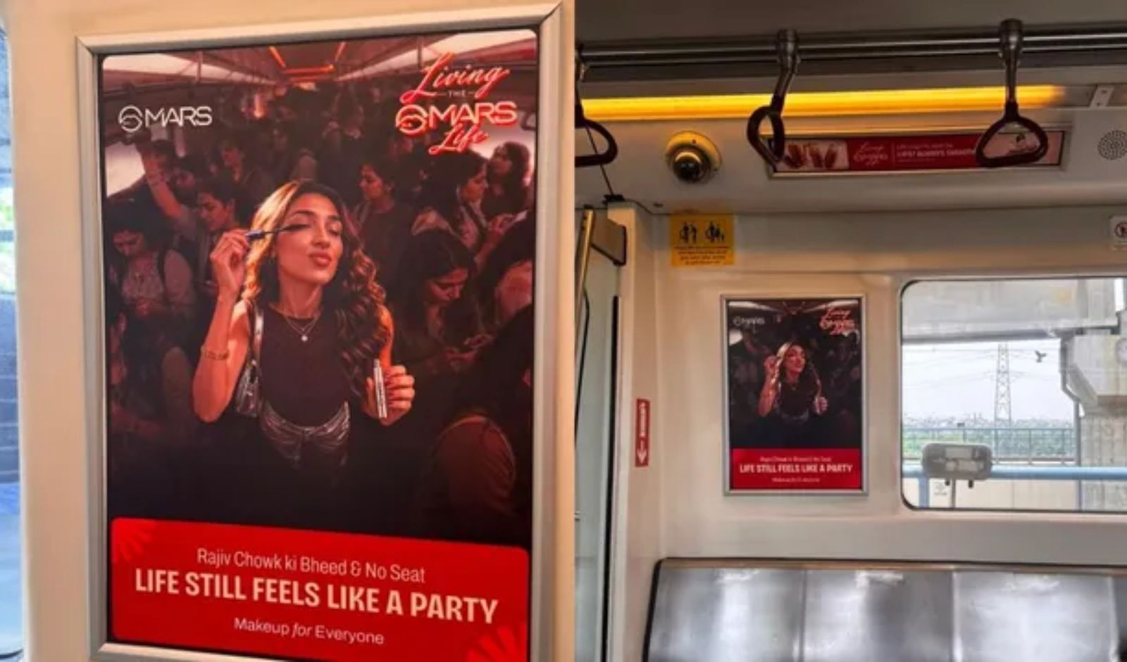 MARS Cosmetics Expands #LivingTheMARSLife with Delhi Metro Activation