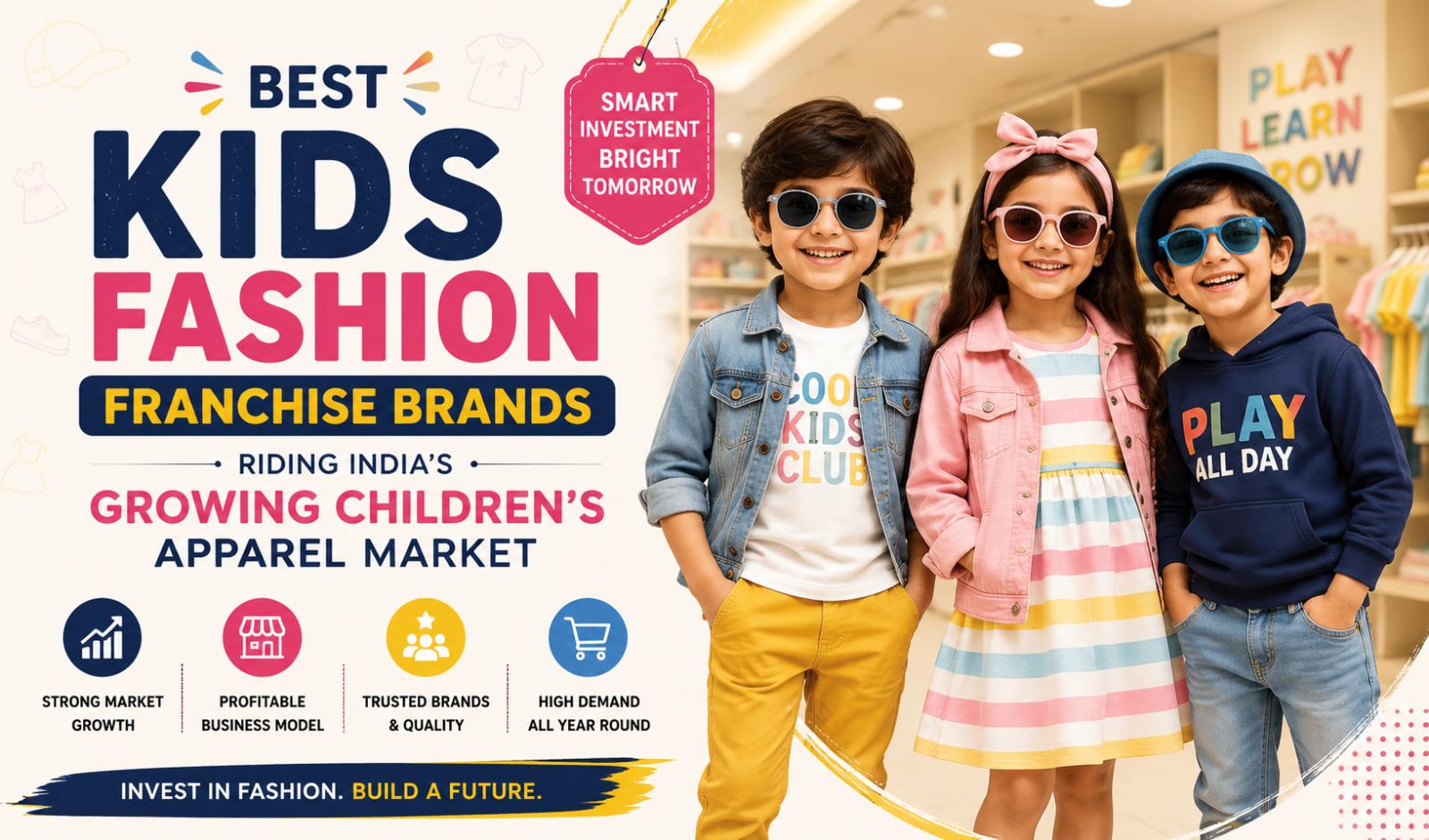 Best Kids Fashion Franchise Brands Riding India's Growing Children's Apparel Market