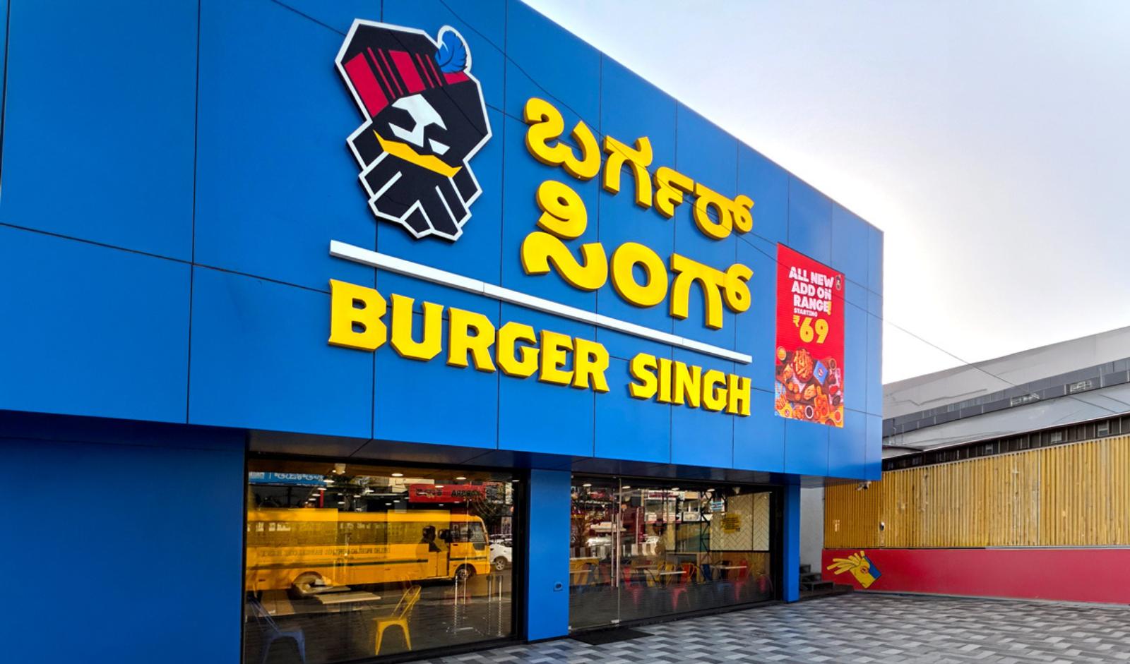 Burger Singh Accelerates Bengaluru Growth, Plans 80 Outlets