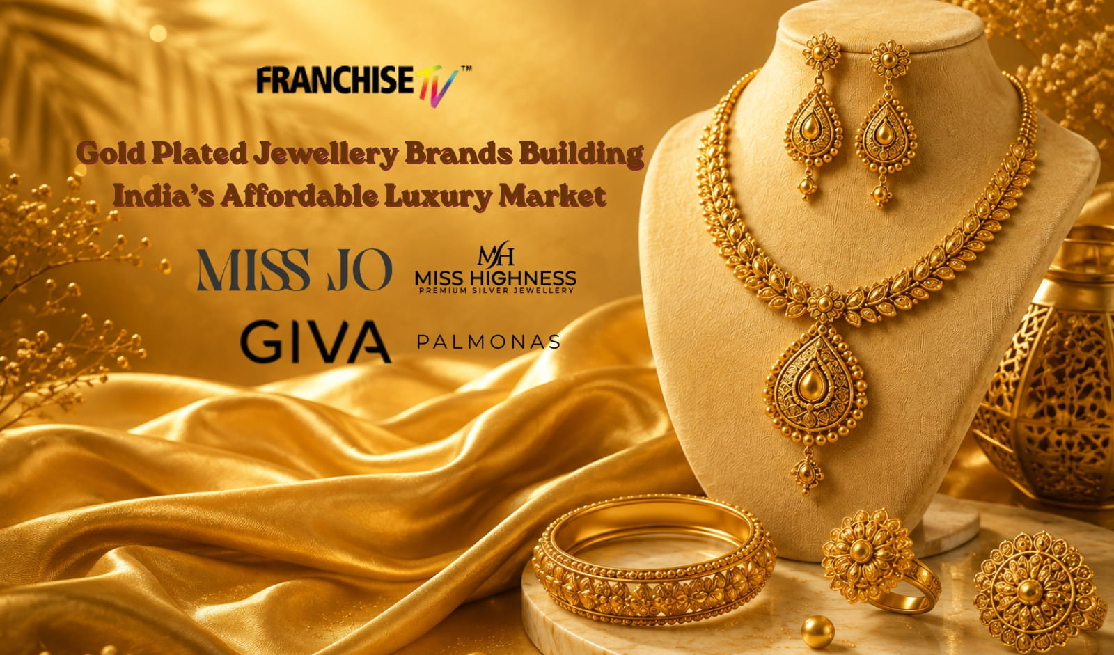 4 Gold Plated Jewellery Brands Building India’s Affordable Luxury Market