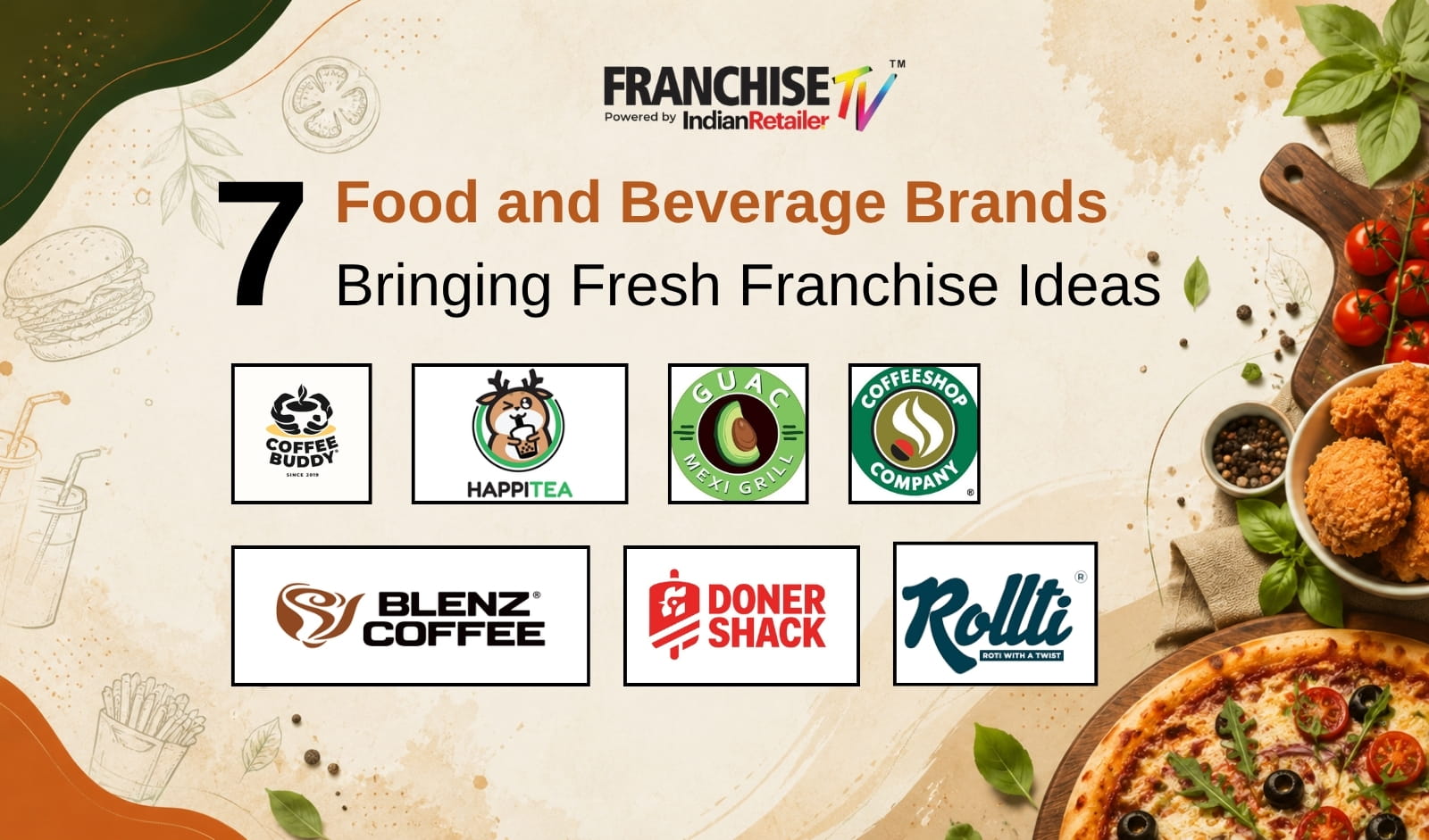 7 Food and Beverage Brands Bringing Fresh Franchise Ideas