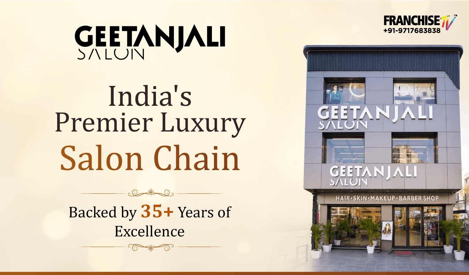 Geetanjali Studio Expands Its Premium Salon Franchise Opportunity Across India