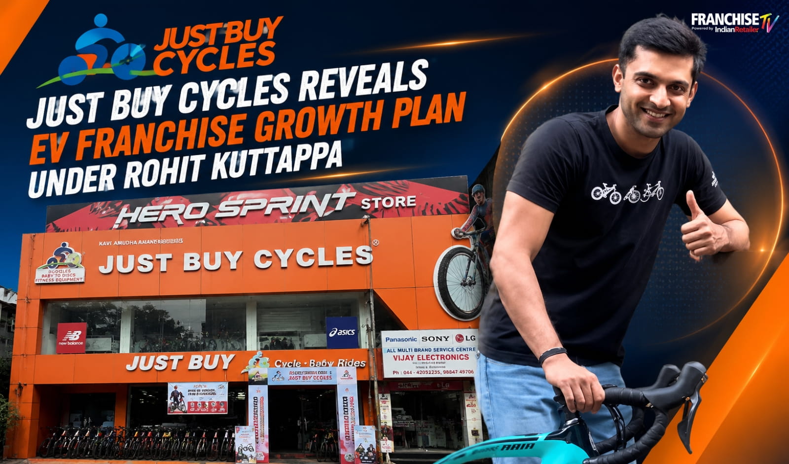 Just Buy Cycles Reveals EV Franchise Growth Plan Under Rohit Kuttappa