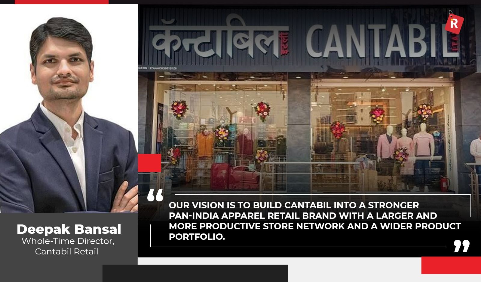 Cantabil Bets Big on EBO Expansion, Eyes Rs 1,000 Cr Turnover by FY27 