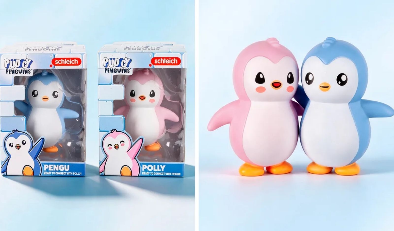 Pudgy Penguins and Schleich Release First Physical Collectibles Featuring Pax & Polly