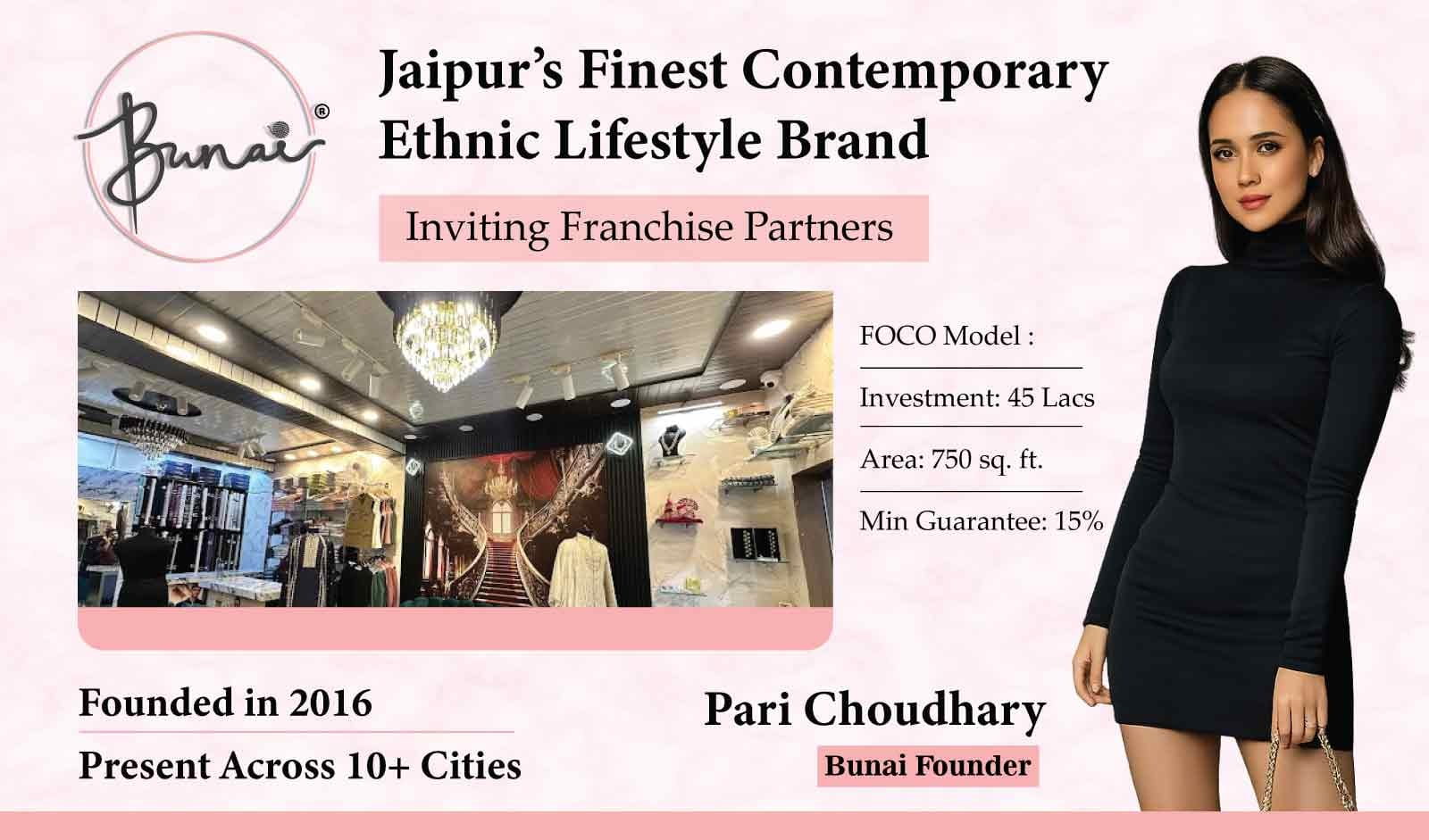 Bunai’s Pari Choudhary Reveals the Growth Strategy Behind Its Premium Ethnic Wear Expansion