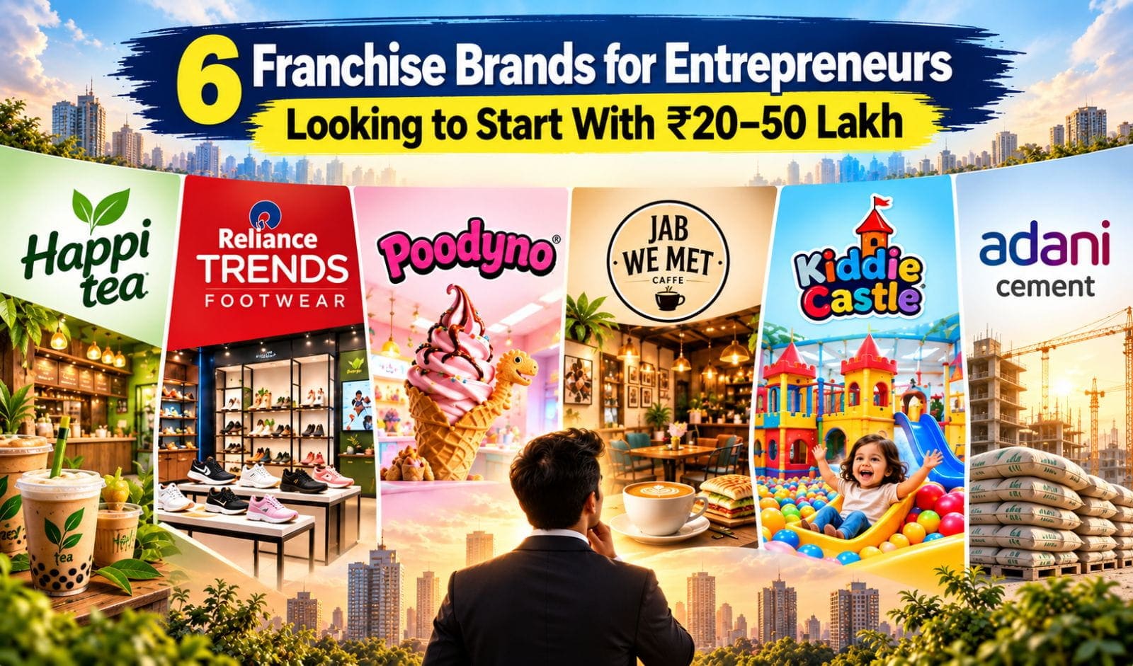 6 Franchise Brands for Entrepreneurs Looking to Start With ₹20–50 Lakh