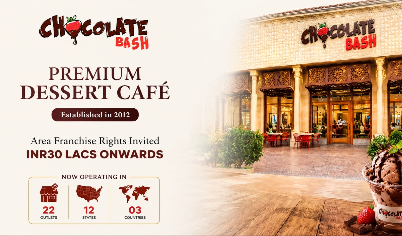 Chocolate Bash Brings a Premium Customized Dessert Business Opportunity to India