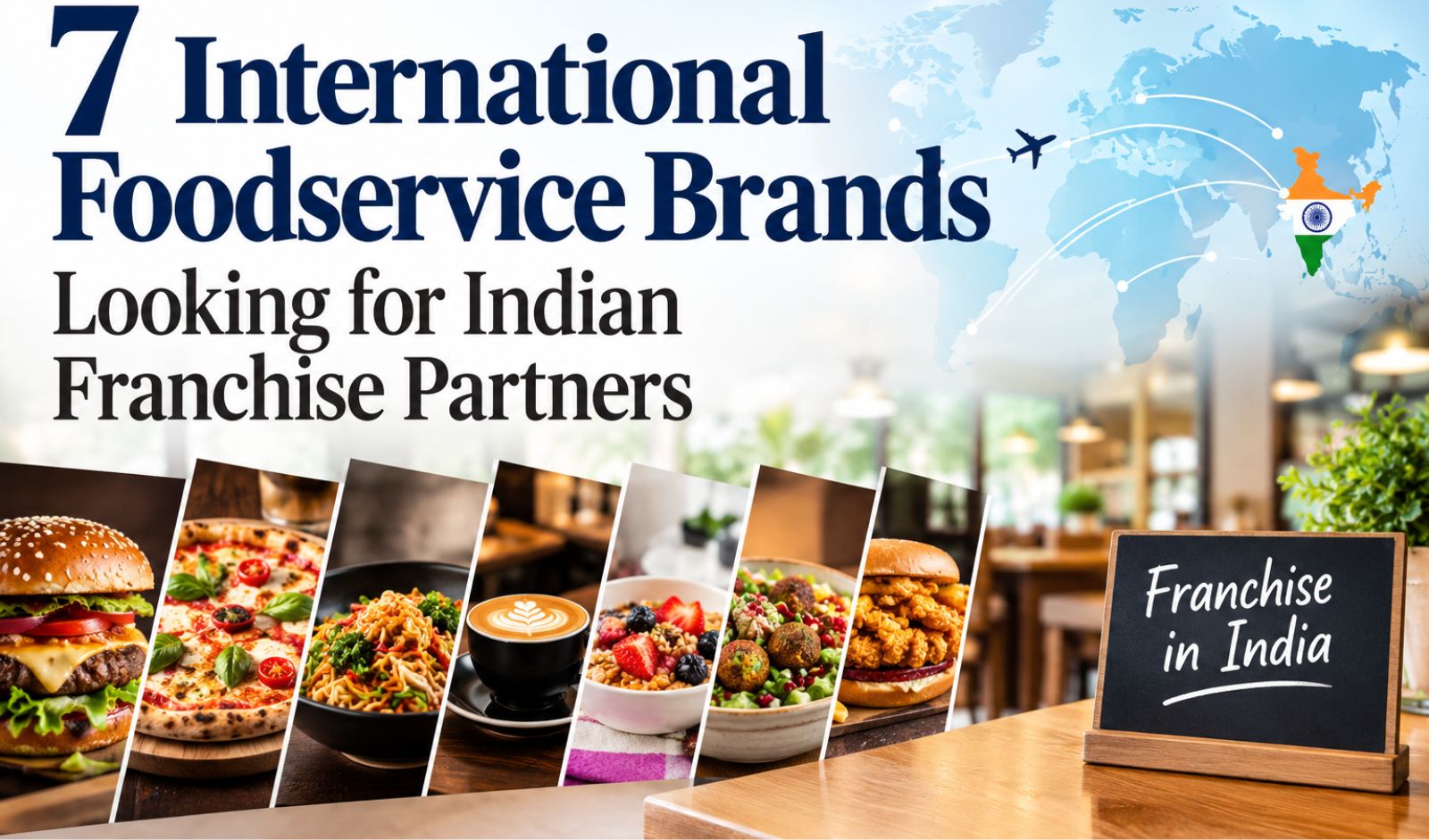 7 International Foodservice Brands Looking for Indian Franchise Partners
