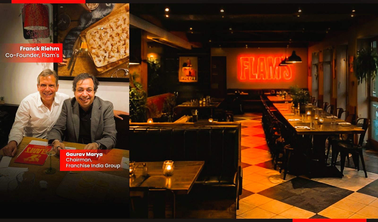 Franchise TV Exclusive: French Casual-Dining Chain Flam’s Enters India with First Store in Hitech City, Hyderabad