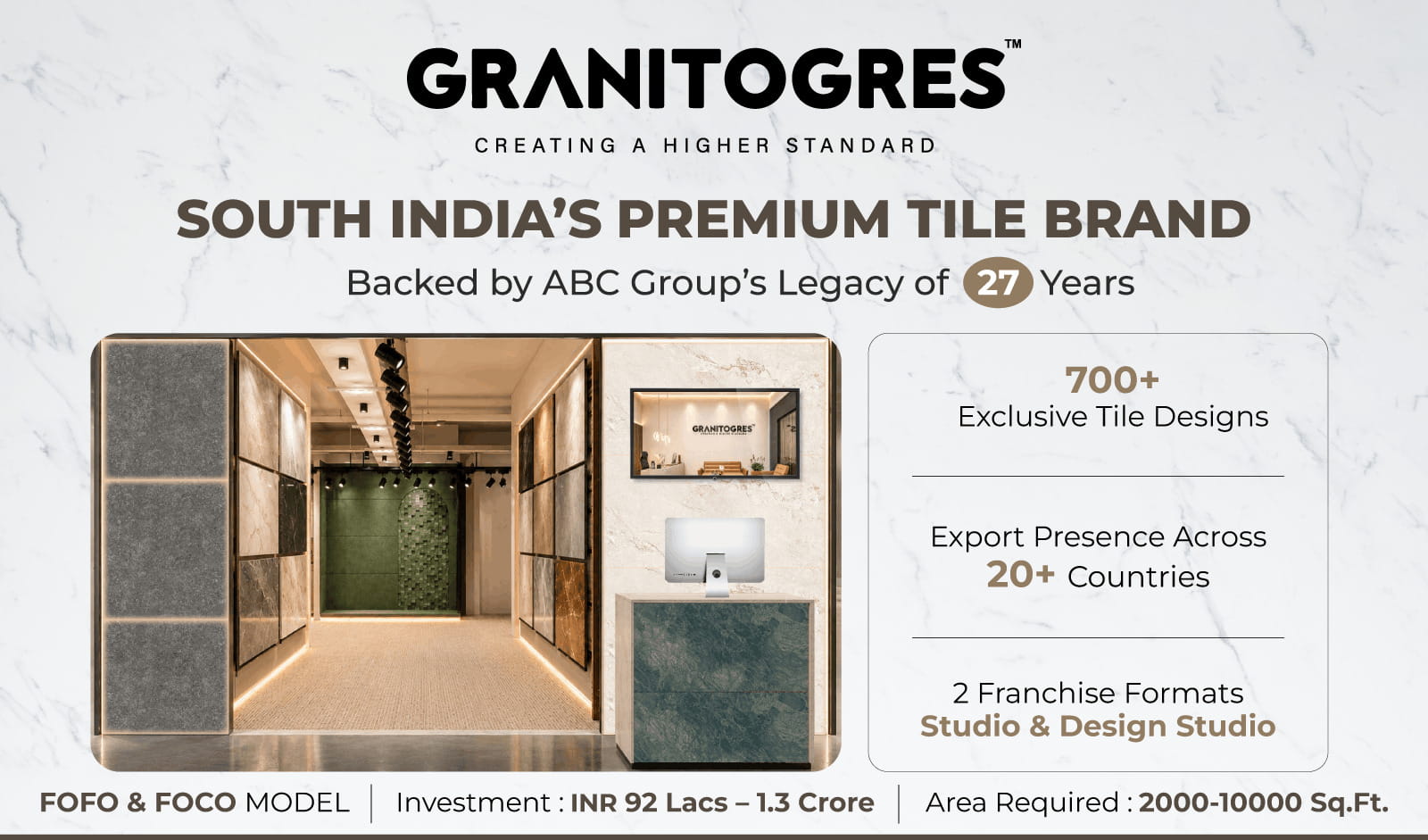 Granitogres Builds a Zero Inventory Tile Franchise Model for South India