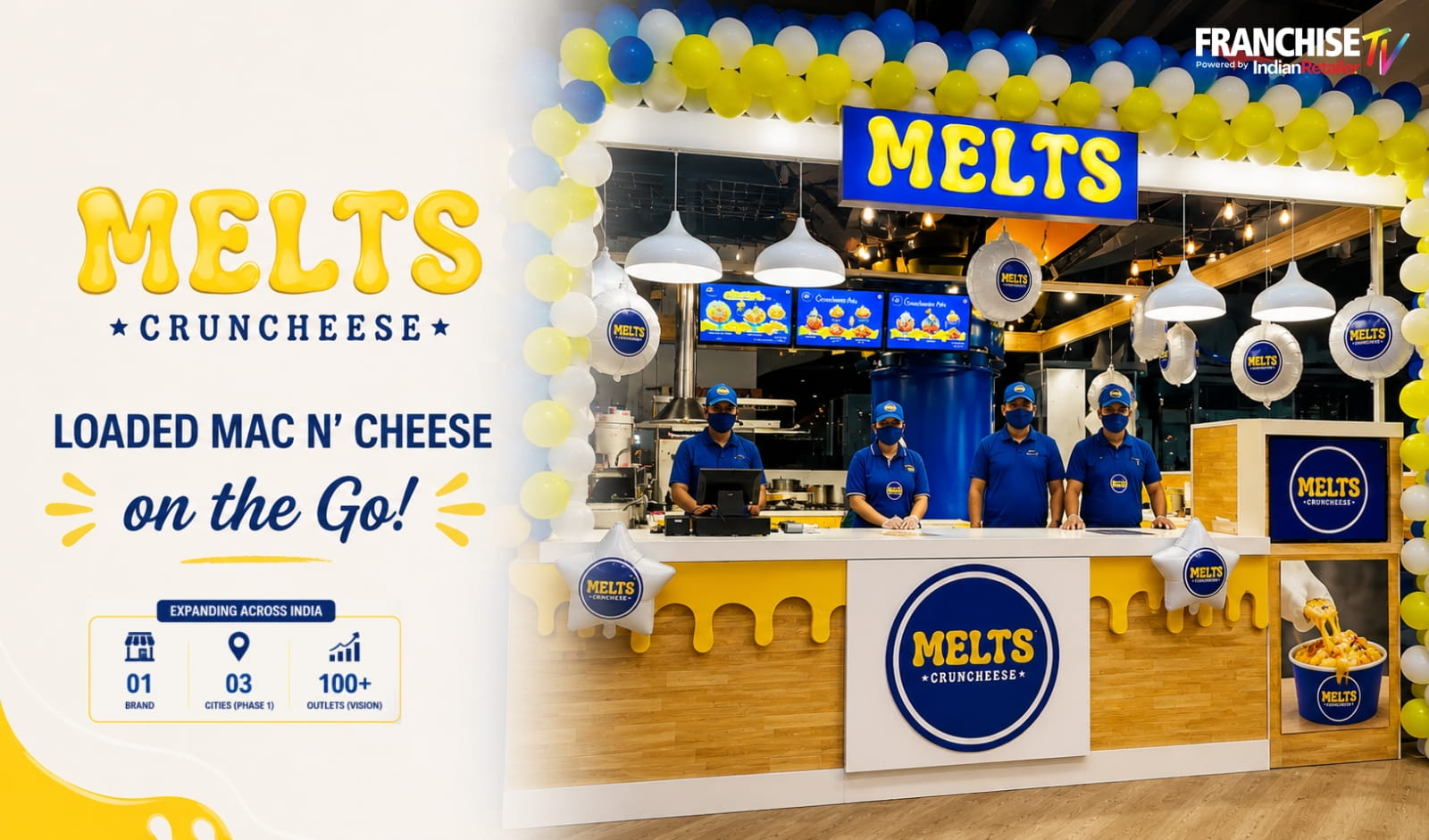 MELTS Targets Scalable Growth With Its Loaded Mac N’ Cheese Franchise Model