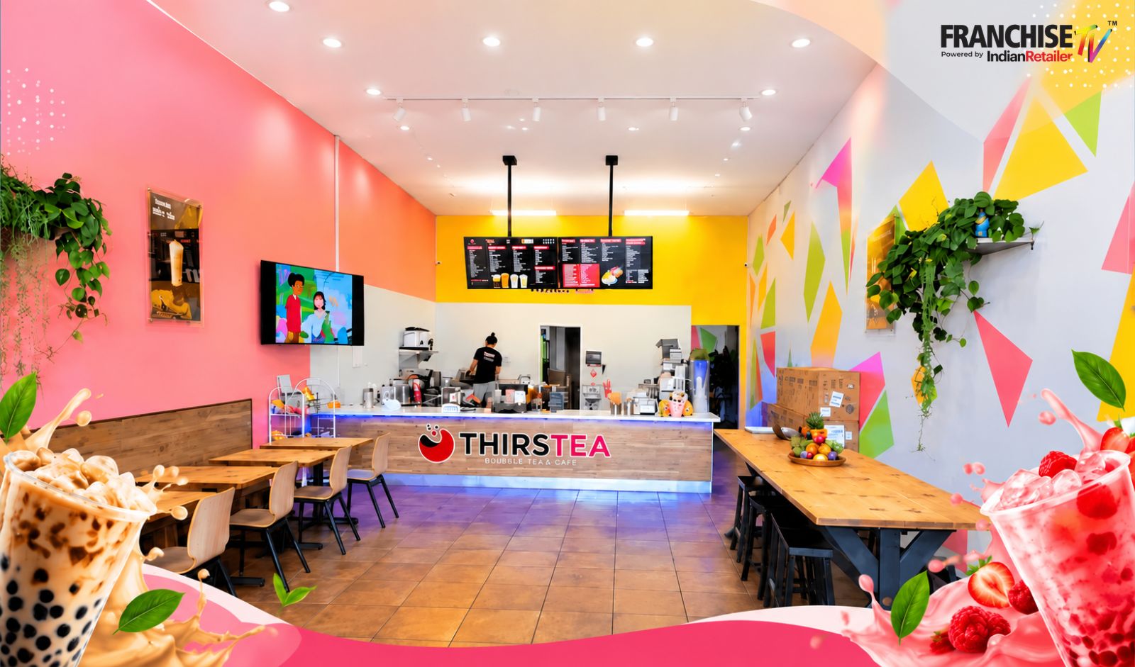 Thirstea Brings US Beverage and Cafe Franchise Model to India