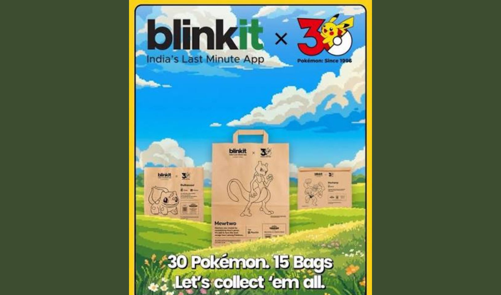 Blinkit X Pokémon Creates New Fan Engagement Experience Through Collectibles
