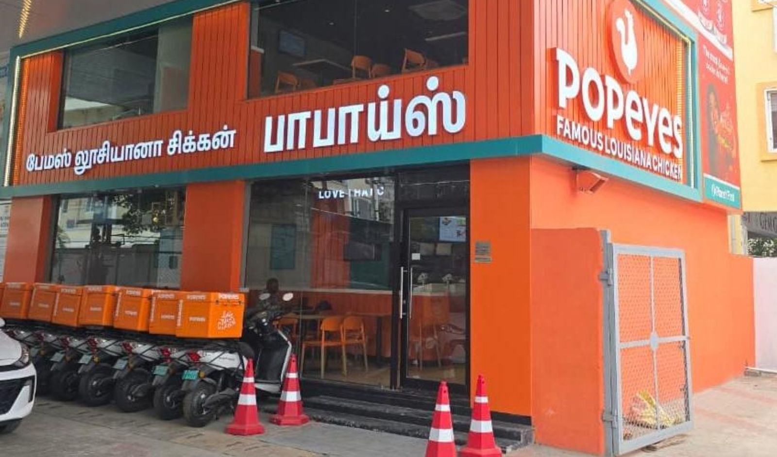 Popeyes Opens First Green Store in India with New Chennai Restaurant