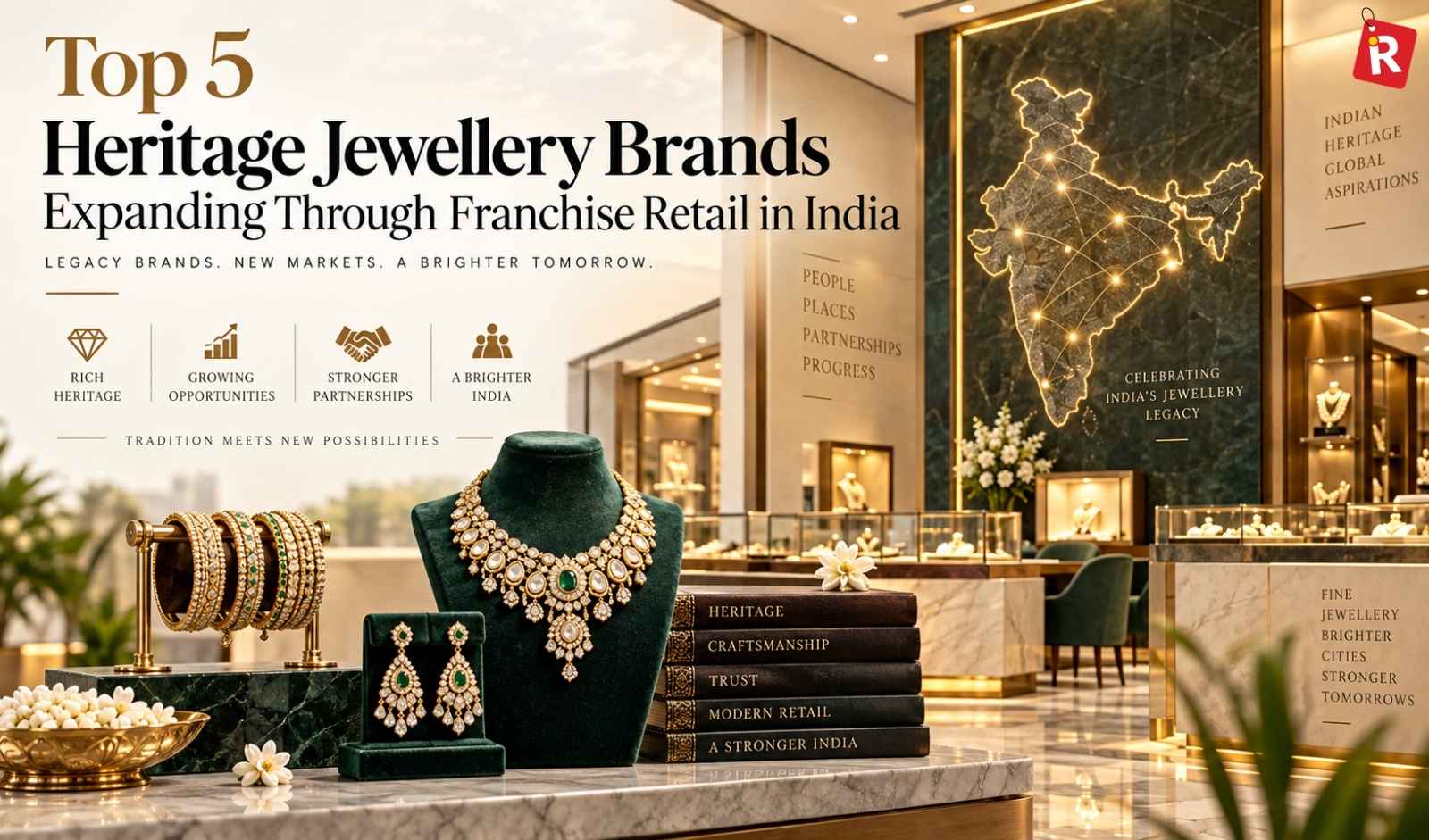 Top 5 Heritage Jewellery Brands Expanding Through Franchise Retail in India