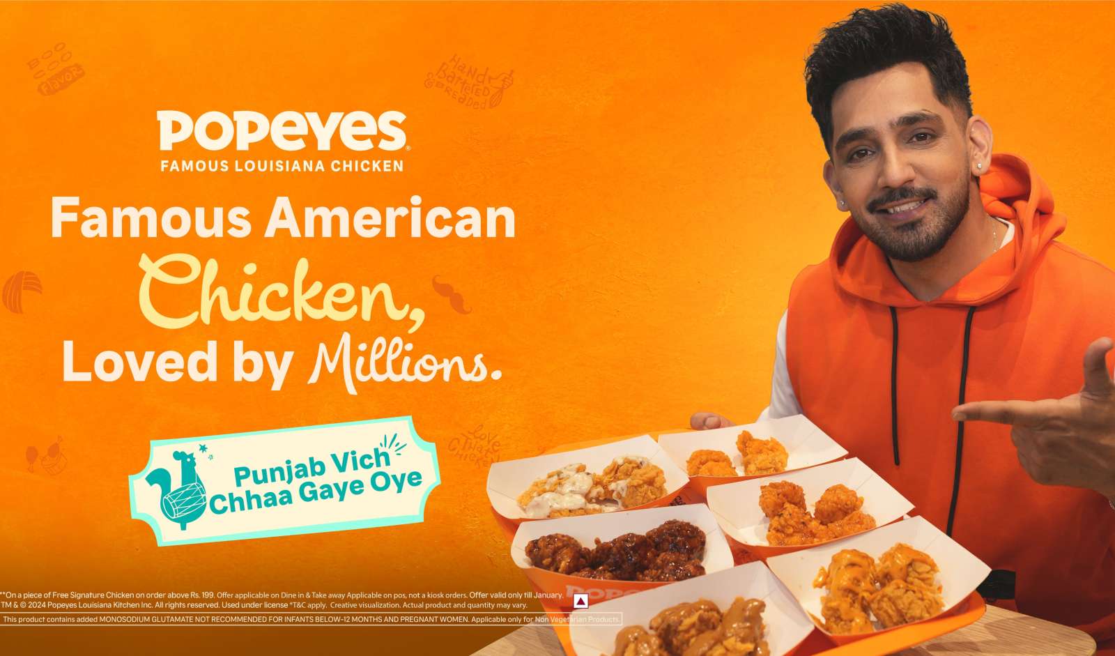 Franchise News: Popeyes Opens New Restaurants in Punjab