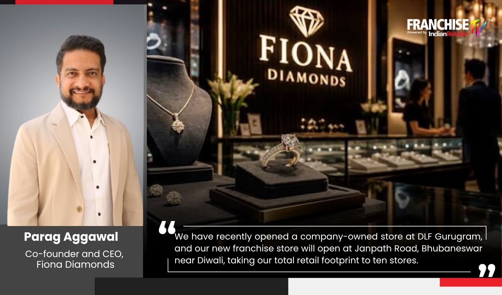 Fiona Diamonds Churning Its Design Inventory and Hyper Personalization Wheels for Festive Season Success