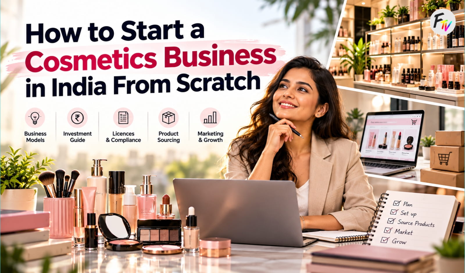 How to Start a Cosmetics Business in India From Scratch