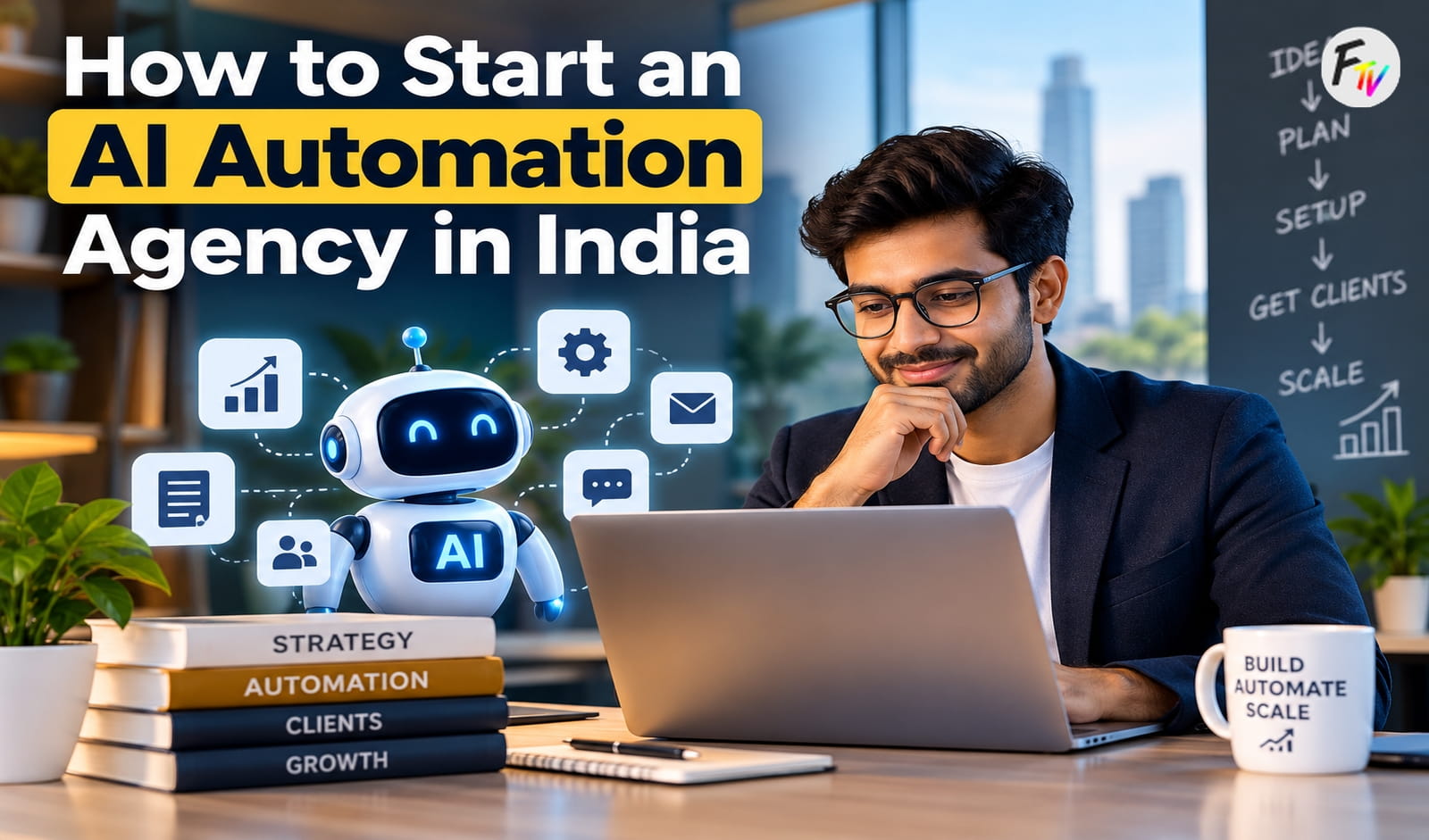 How to Start an AI Automation Agency in India