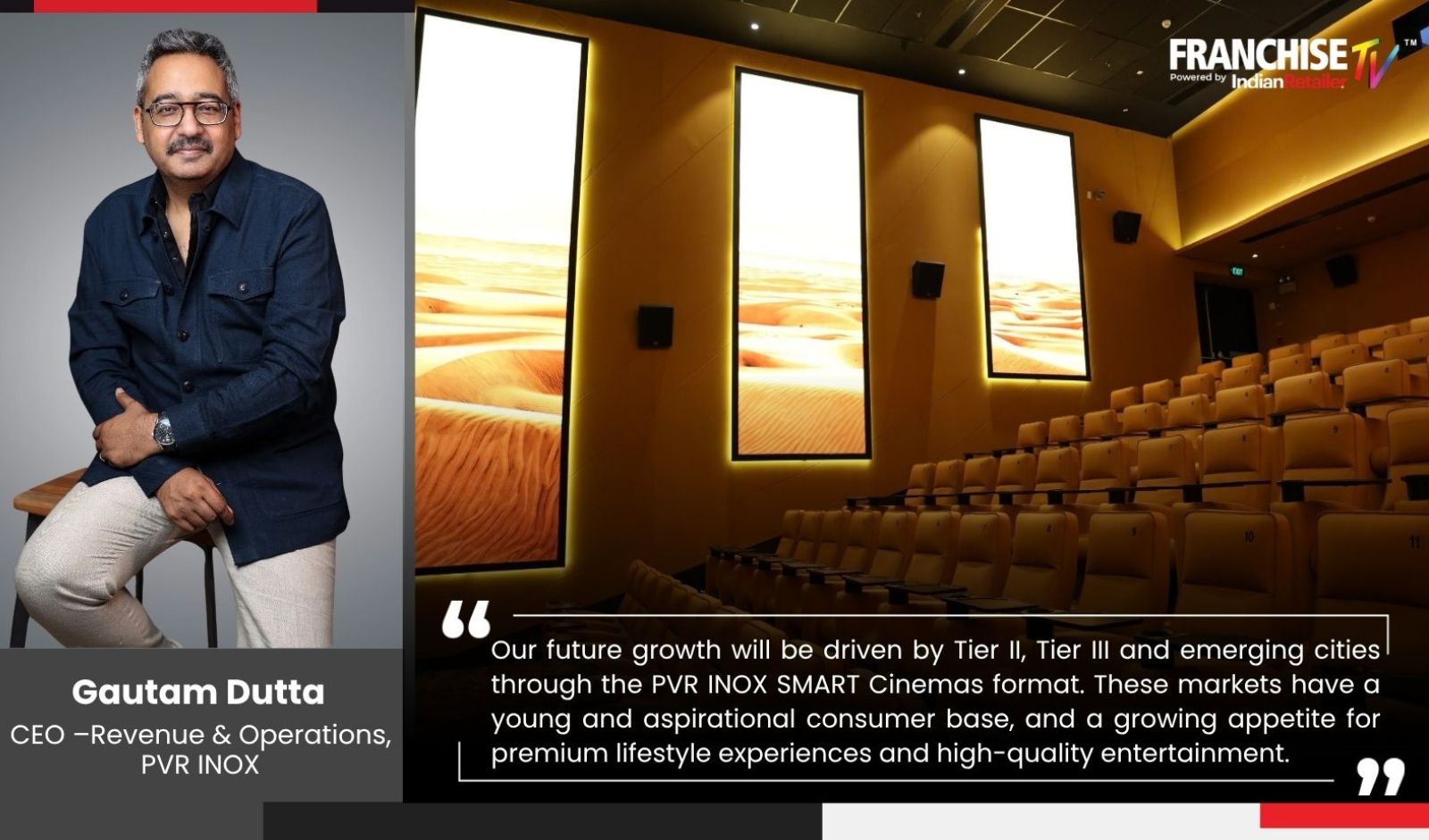 PVR INOX Transforms the Big-Screen Experience with Variety Formats, FOCO-Led Expansion, & Deeper Market Penetration