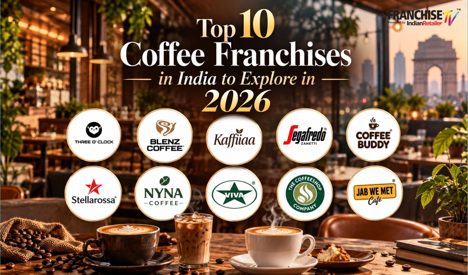 Top 10 Coffee Franchises in India to Explore in 2026