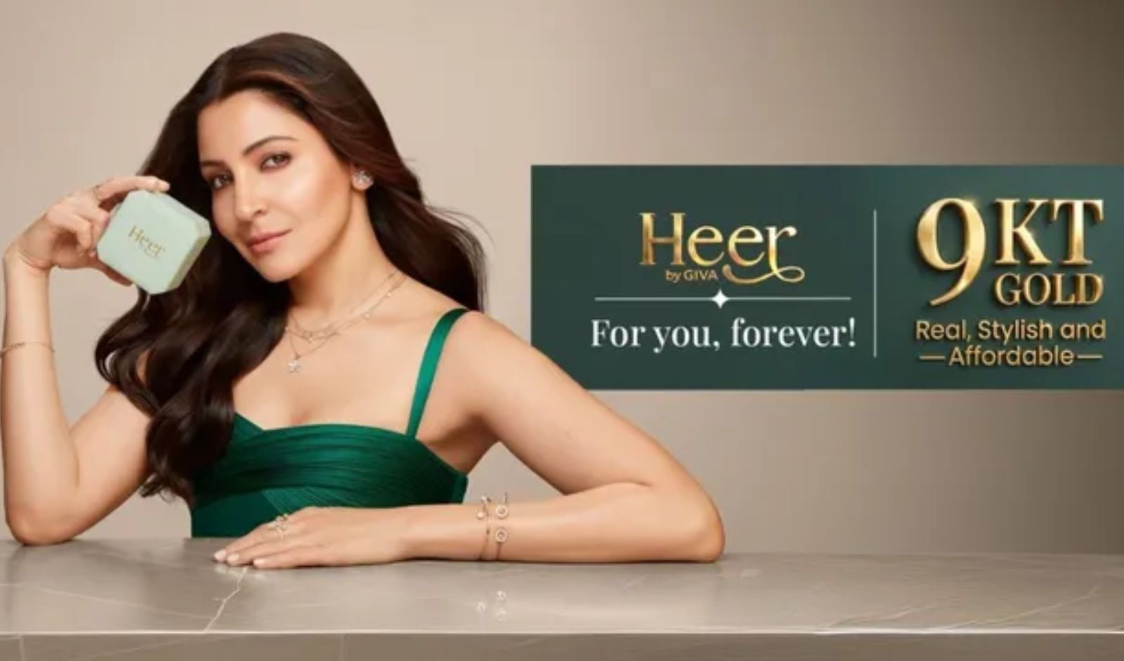Anushka Sharma Fronts Heer by GIVA’s New Everyday Gold Jewellery Campaign