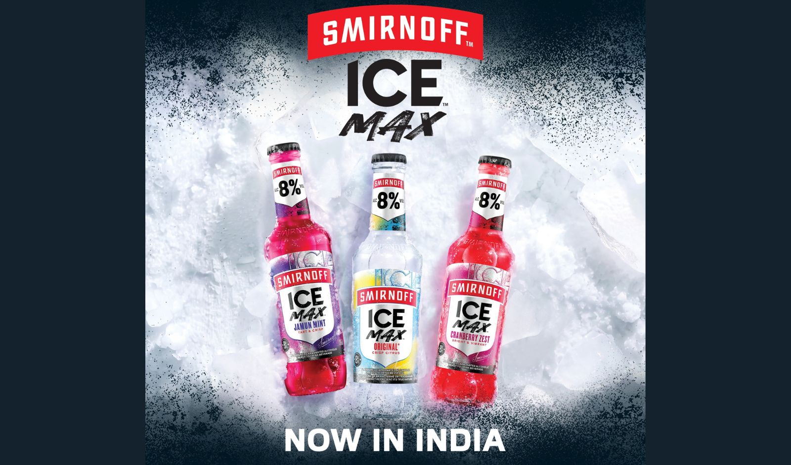 Diageo Brings Smirnoff ICE to India With New Flavours and Refreshed Identity