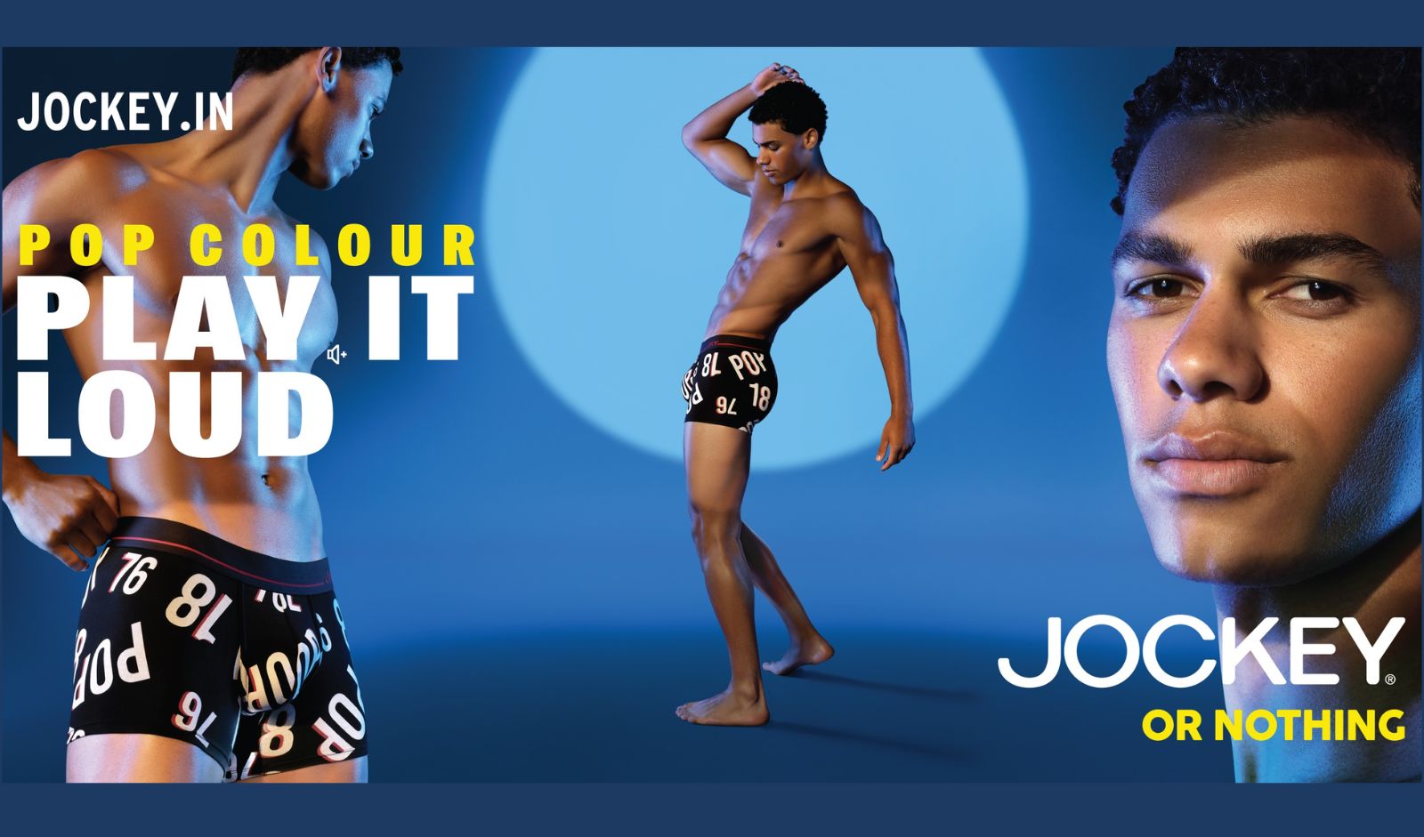 Jockey Introduces Pop Colour Collection for Men Under ‘Play It Loud’ Campaign