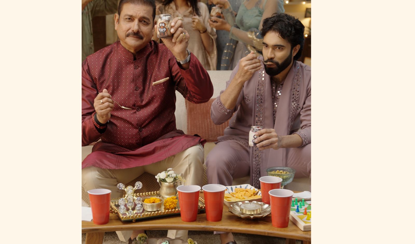 Ob & Gob Features Ravi Shastri in Festive Campaign for Its Sundae-in-a-Can Range