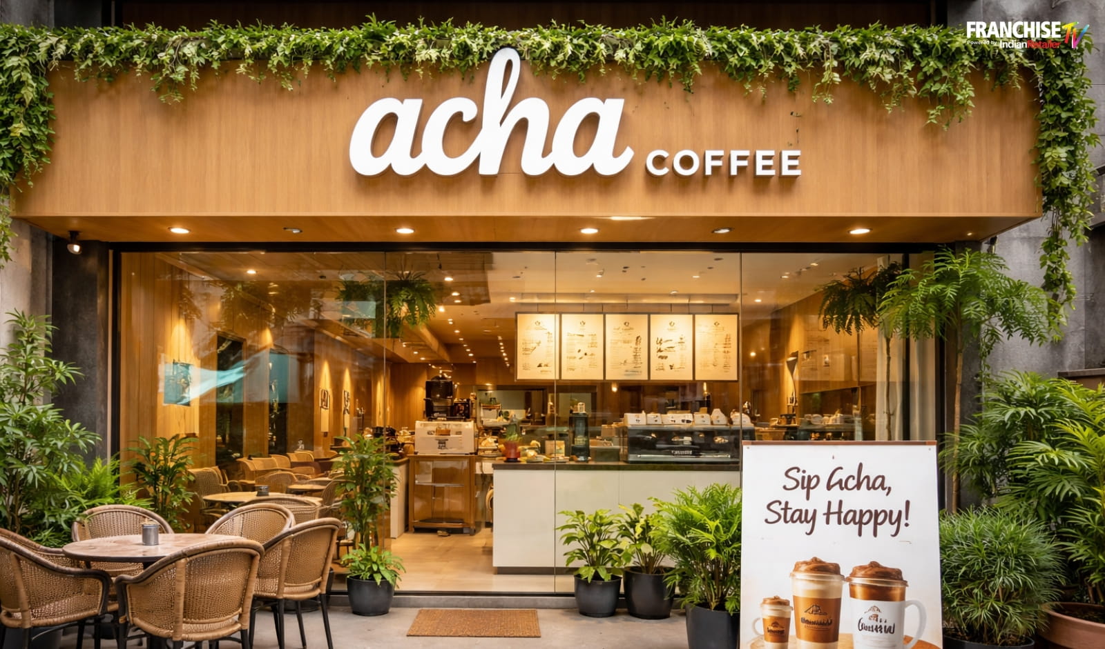 Acha Coffee Franchise Brand