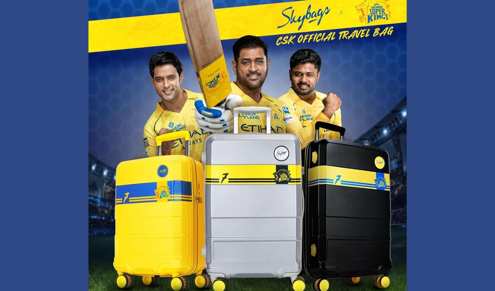 Skybags X Chennai Super Kings