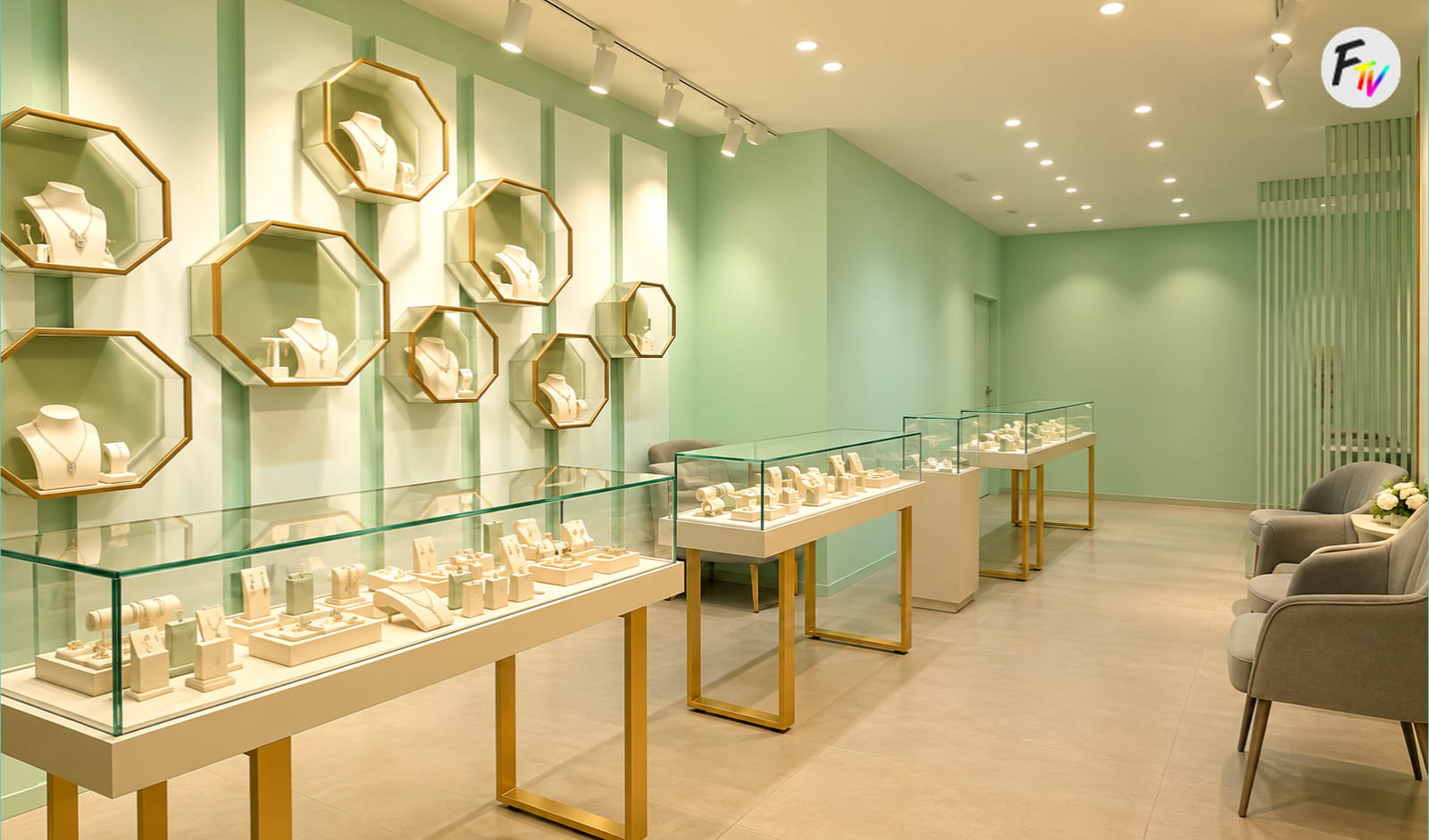 Ashth luxury designer lab-grown diamond jewellery brand store image