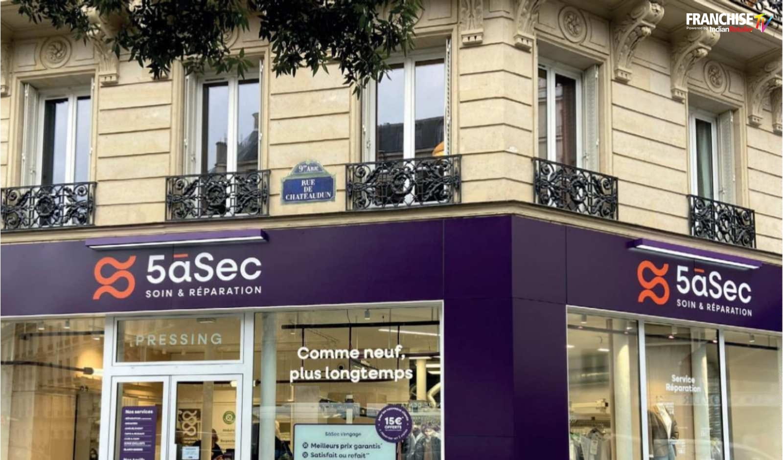 5asec International dry-cleaning franchise brand in India
