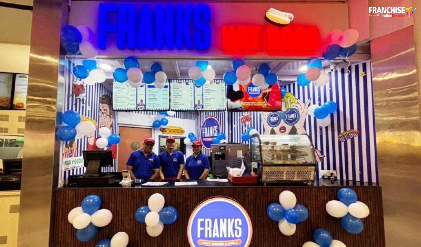 Franks Famous Hot Dog QSR franchise