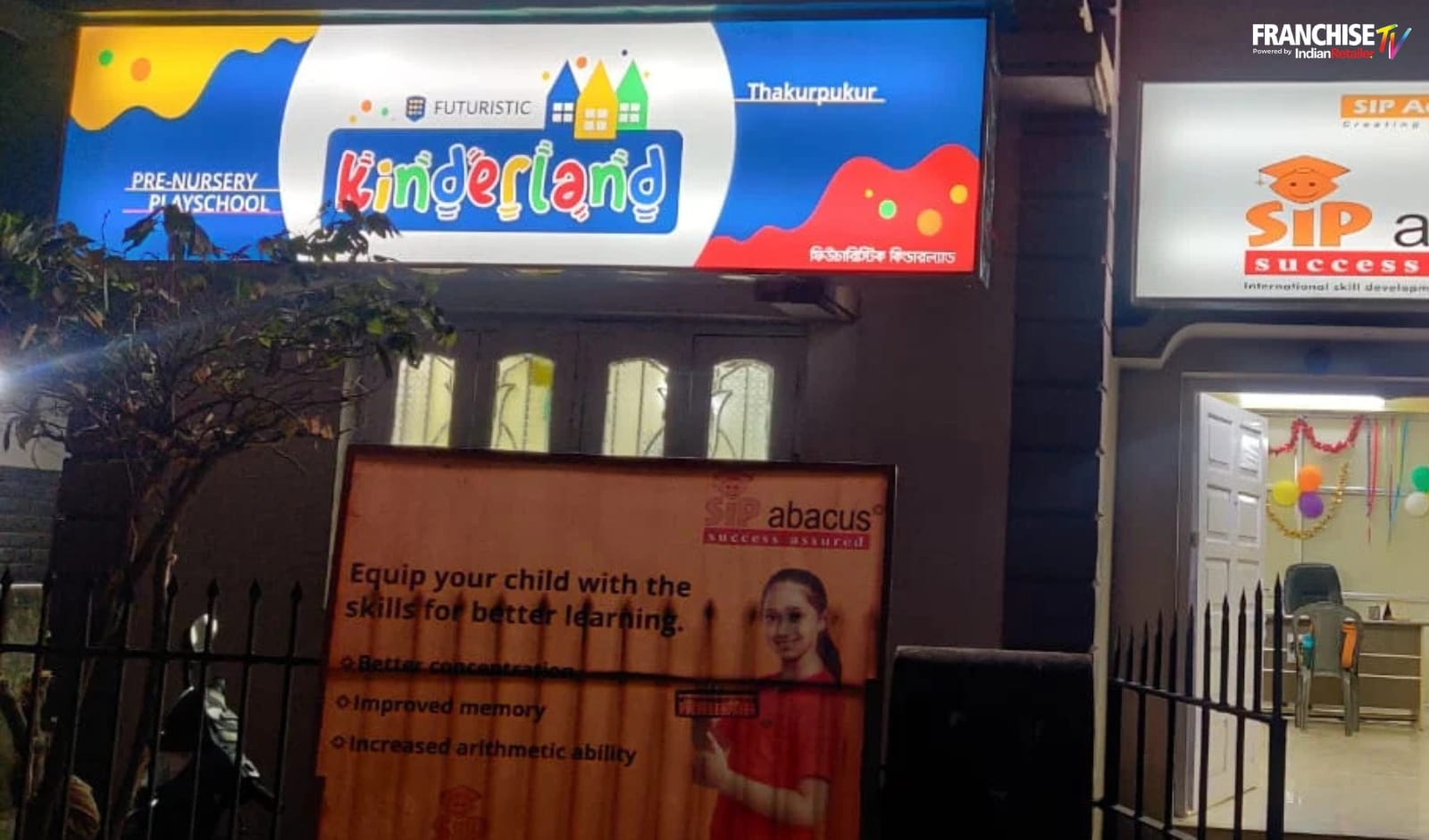 Futuristic Kinderland Preschool Franchise