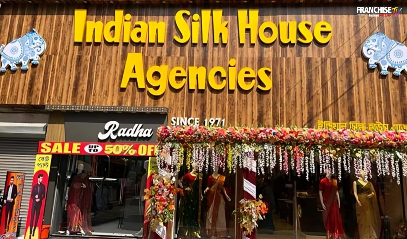 Indian Silk House ethnicwear franchise