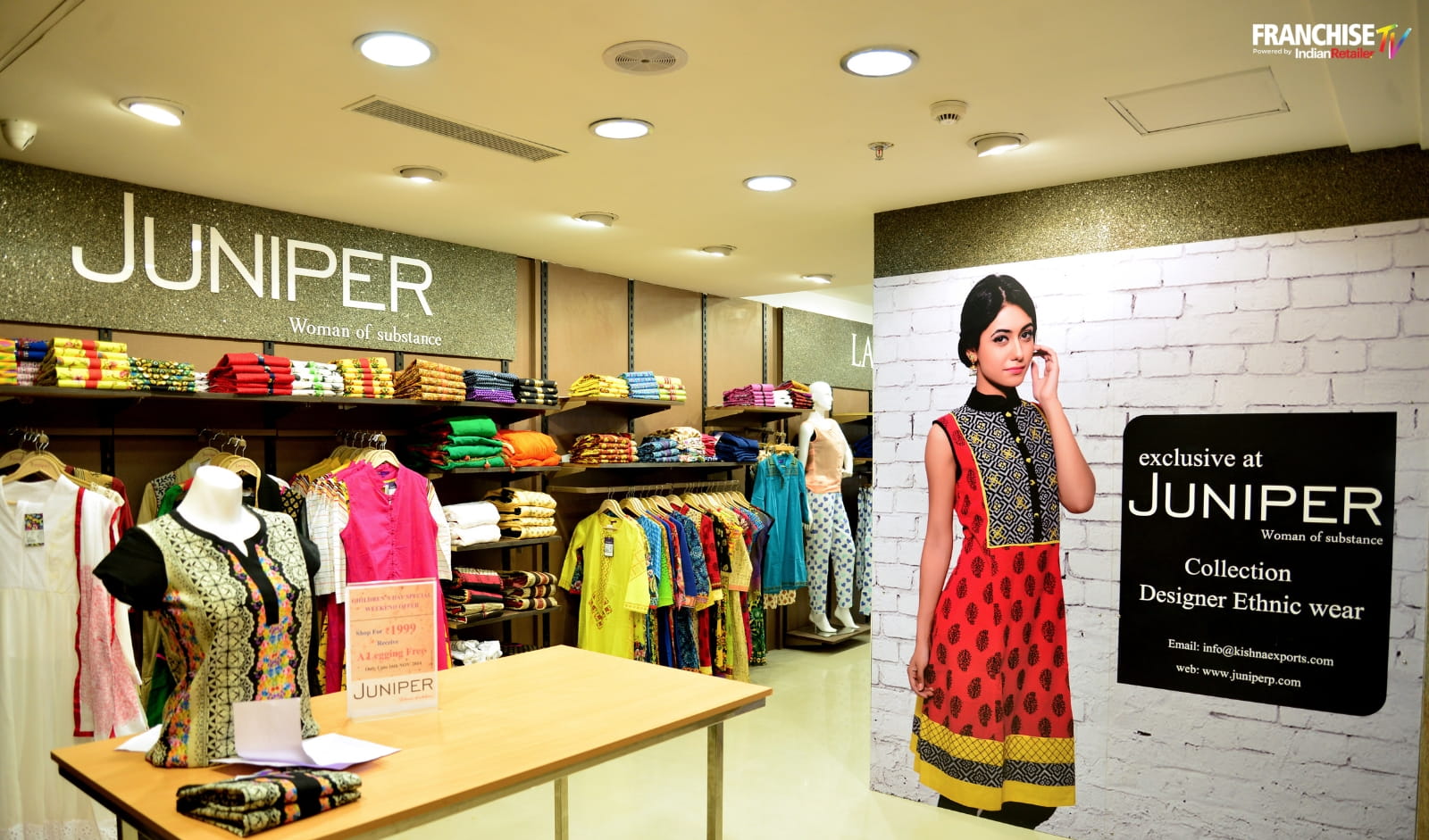 Juniper ethnic and fusion wear