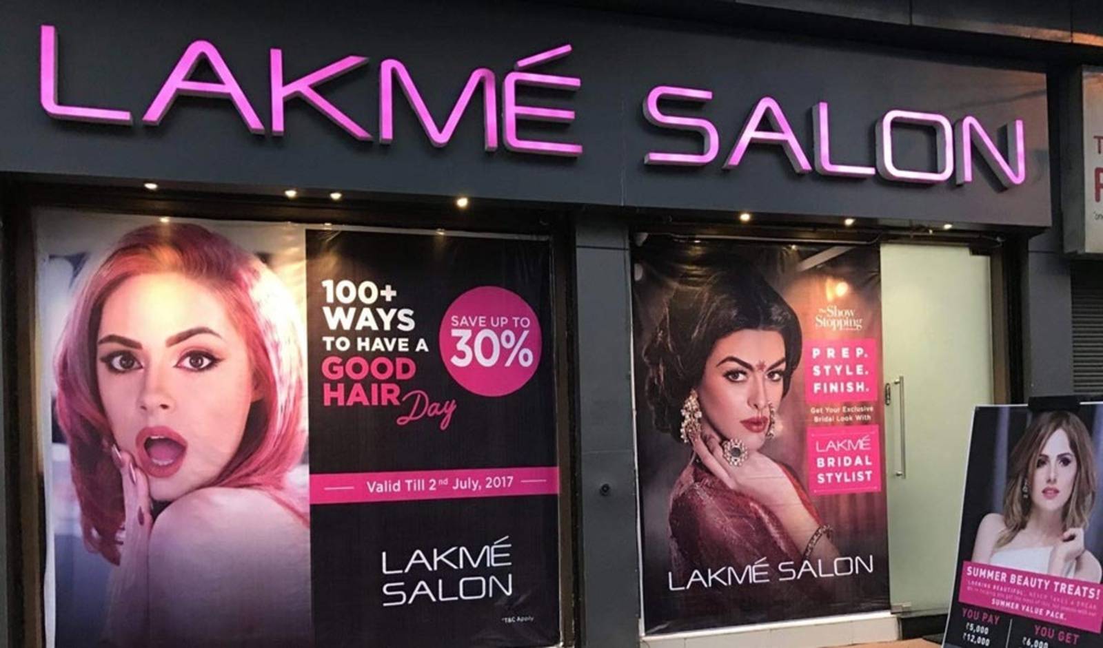 salon and skincare franchise in India