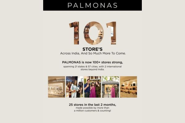 Palmonas Marks 101-Store Milestone