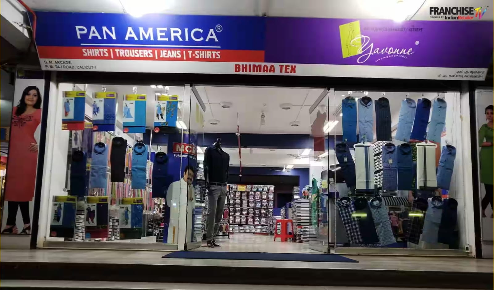 Pan America menswear fashion brand 