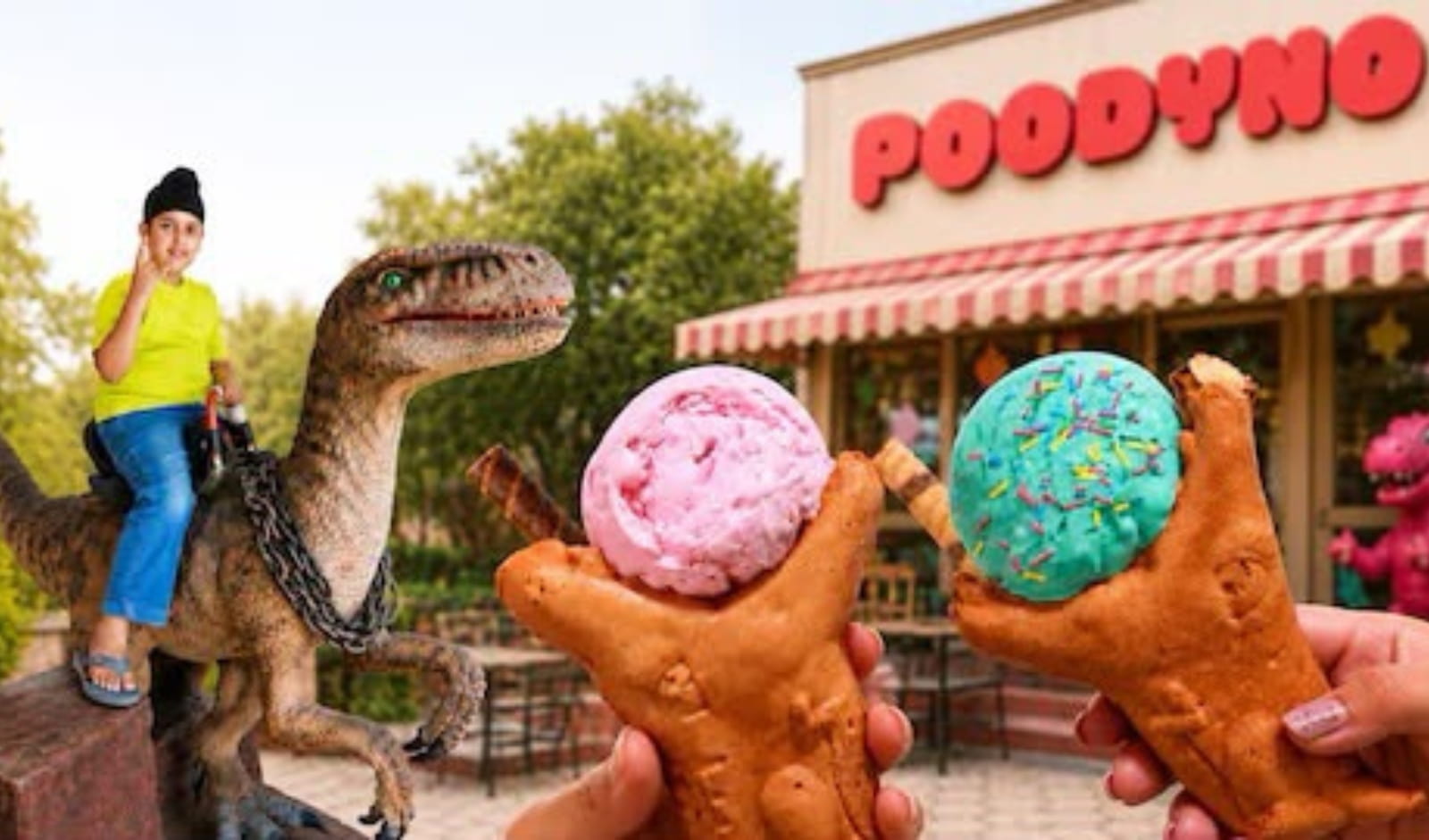 Poodyno — Dessert as a Visual Spectacle
