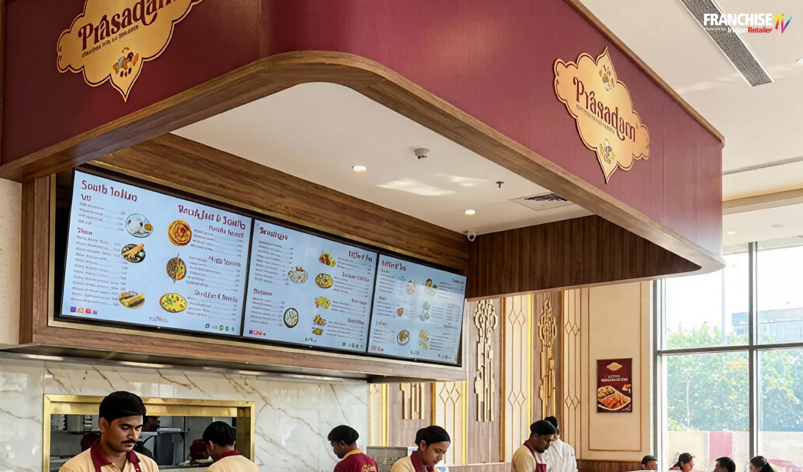 Prasadam modern QSR franchise
