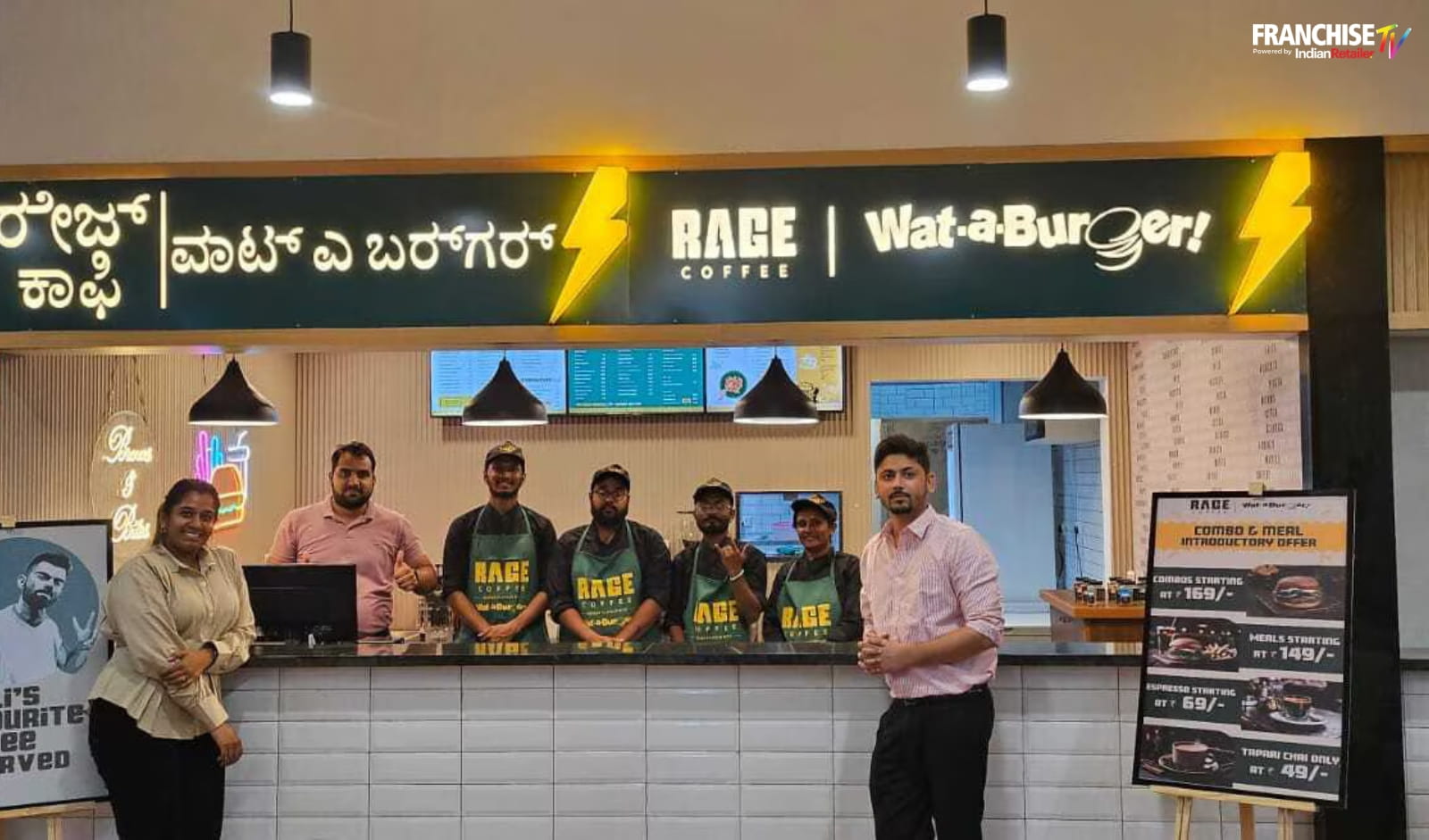Rage x Wat-A-Burger Coffee + Burger Franchise