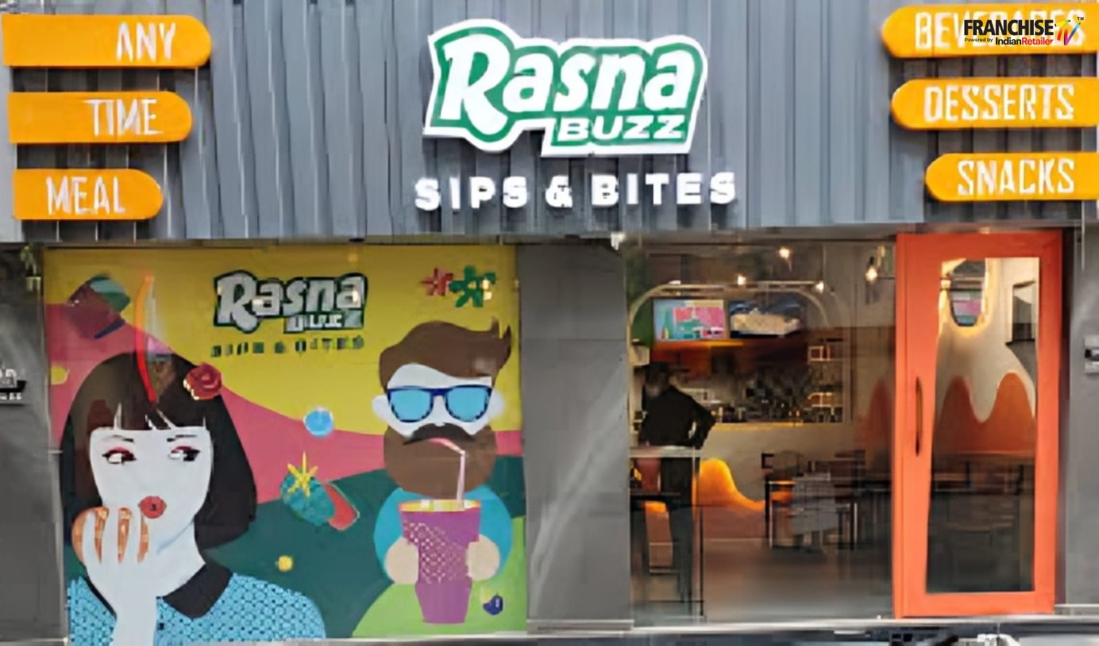 Rasna Buzz café and beverage franchise