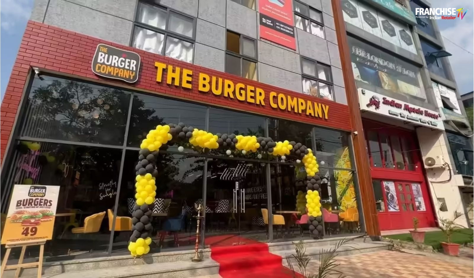 The Burger Company Profitable Franchise Brand in India
