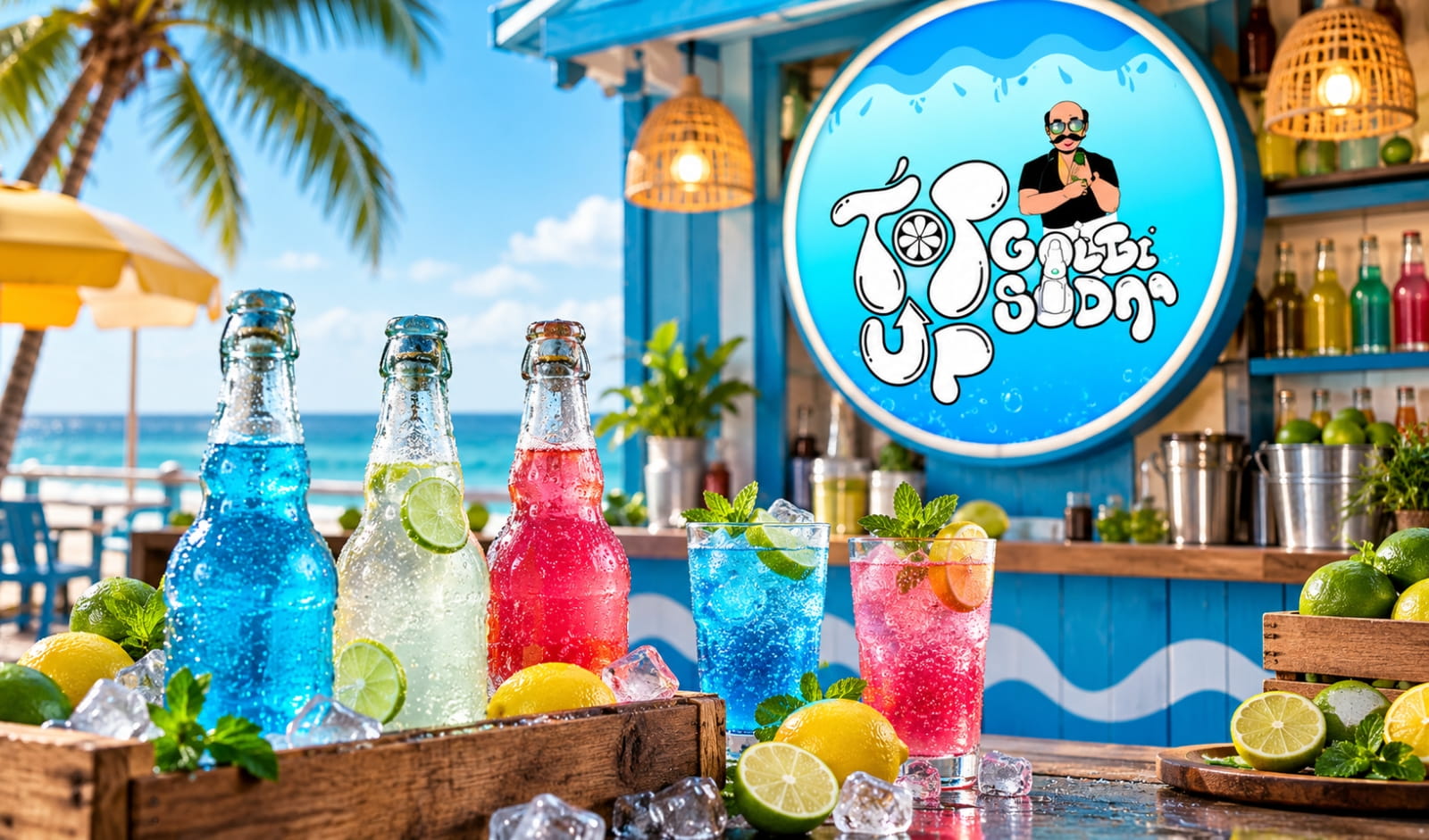 Top Up Goli Soda — Nostalgia, Rebranded