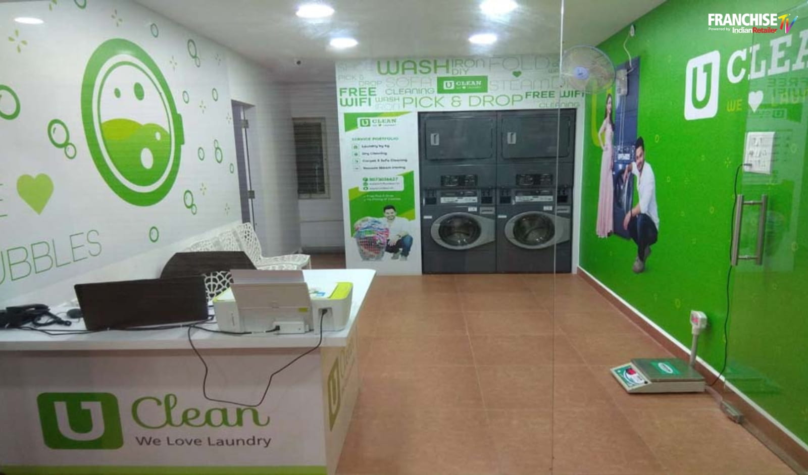 UCLEAN Laundromat Franchise