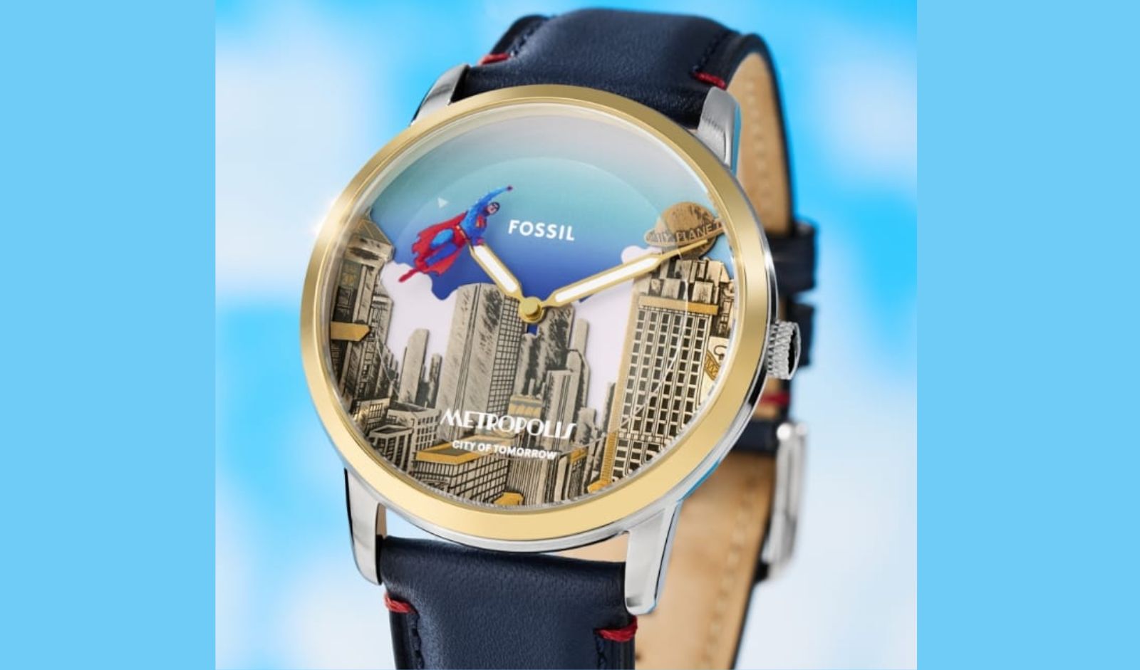 Fossil Powers Up with Superman-Inspired Collection