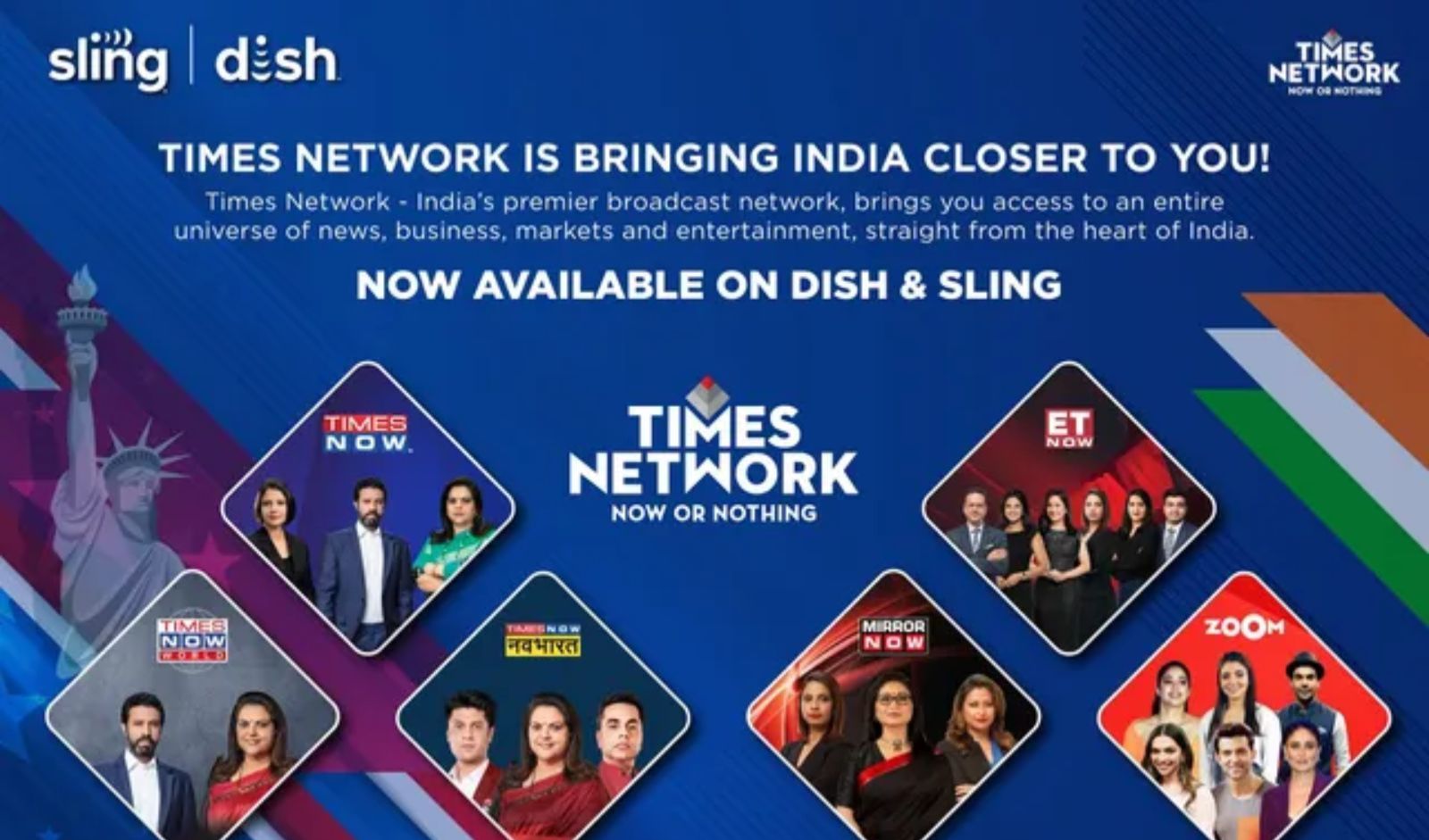 Sling TV X Times Network